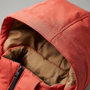 Chaqueta Larga Acolchada con Capucha para Hombre, Ropa de Invierno Cálida, Cierre Frontal con Cremallera, Ropa Personalizada con Etiqueta Privada - Product Image 4