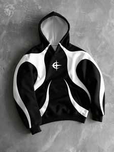 Sudadera con Capucha para Hombre, Estilo Urbano, Estampado Digital, para Invierno, Informal, Talla Grande - Product Image 5