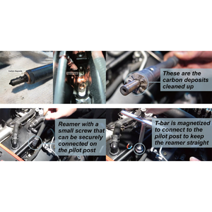 Ensemble de coupeur de siège d'injecteur diesel de 5 pièces pour pompes d'injection de carburant - Product Image 2