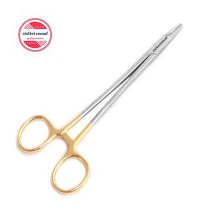 Soporte de aguja profesional TC Ryder, insertos de carburo de tungsteno de 9 ", soporte de aguja de acero inoxidable, instrumentos quirúrgicos - Product Image 1