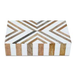 Boîte à bijoux en os blanc, aspect haut de gamme, article neuf, fabriqué à la main - Product Image 6