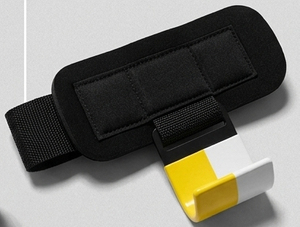 <b>Adjustable</b> Neoprene Wrist Support <b>Straps</b> With Hook Loop Closure For Weight Lifting Hooks Pull Up Power lifting Hook - Product Image 2