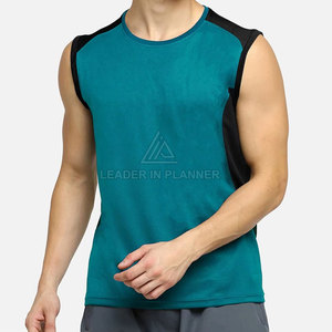 เสื้อยืดแขนกุดสตรีทแวร์ เสื้อยืดแขนกุดระบายอากาศ เสื้อยืดแขนกุดโลโก้สั่งทำ - Product Image 6