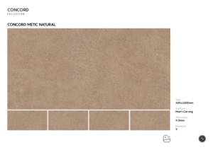 Carrelage en porcelaine mat gaufré design 600x1200mm 60x120cm 24x48 pouces, grande surface décorative pour projets modernes - Product Image 4