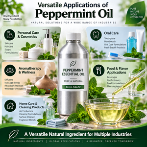 Huile Essentielle de Menthe Pure Naturelle, Huile de Menthe Arvensis Distillée à la Vapeur, Fournisseur en Gros de l'Inde - Product Image 4