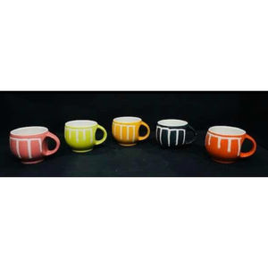 Tazas de Café de Cerámica con Diseño de Arcoíris de Moda - Product Image 3