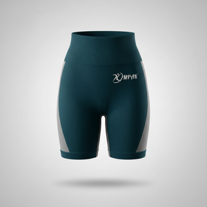 กางเกงขาสั้นออกกำลังกายเอวสูง ยกกระชับสะโพก ระบายอากาศได้ดี ไร้ตะเข็บ เหมาะสำหรับฟิตเนส ยิม แอธเลติก สตรีทแวร์ สำหรับผู้หญิง ช่วยกระชับสัดส่วน - Product Image 1