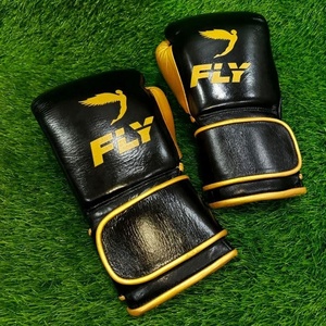 Gants de boxe d'entraînement professionnels OEM ODM, nouveaux, en vente, personnalisés, blancs et oranges, à lacets, respirants, antidérapants, anti-UV - Product Image 6