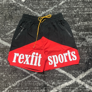 Shorts de course légers pour hommes REXFIT SPORTS avec poche zippée, shorts de fitness et d'entraînement, fournisseur personnalisé de shorts de sport légers - Product Image 6