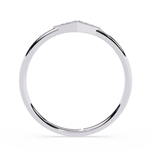 Bague en or blanc avec diamant taille princesse, diamants naturels certifiés GIA, bijoux de fiançailles pour femmes, style classique - Product Image 4