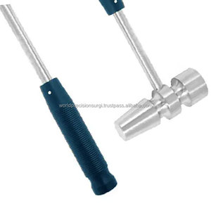 Martillo Quirúrgico Ortopédico He-Man, Cabeza de Acero Inoxidable Ranurada, Mango de Plástico Negro, Juego de Instrumentos para Cortar Huesos, Certificado CE - Product Image 5