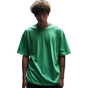 Venta al por mayor de camisetas de poliéster de alta calidad sublimación camisetas lisas de impresión personalizada 100% Camiseta de algodón para los hombres de ajuste suelto - Product Image 1