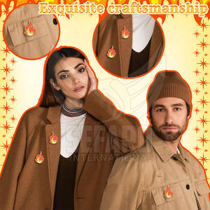 En stock, faible MOQ, épingles en émail, matériau durable, épingles en émail résistantes, épingles en émail de qualité supérieure - Product Image 4