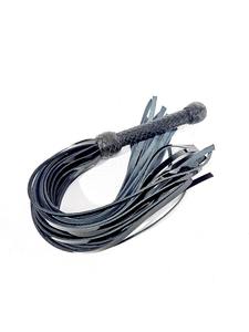 Fouet en cuir durable résistant aux chocs, poignée antidérapante, poids équilibré, stimulation précise et sensuelle, taille personnalisée - Produits Bondage - Product Image 6