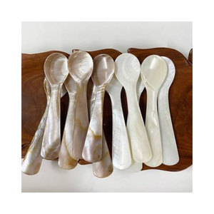 ช้อนเปลือกหอยธรรมชาติทำมือ สำหรับร้านอาหาร โรงแรม และบริการจัดเลี้ยง - Product Image 6