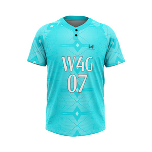 Custom Plus Size Men's Baseball Jerseys Custom Team Names/Numbers Heat Transfer Printed <b>Logo</b> Moisture Wicking 100% Polyester - Product Image 1