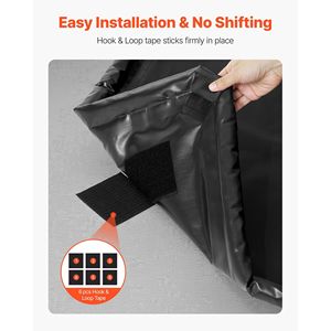 Tappetino da Garage in PVC antiscivolo da 7 ft 9X18 ft resistente resistente impermeabile per la protezione di contenimento attrezzatura per il parcheggio da neve - Product Image 5