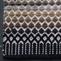 AISHAFABS - Tapis moderne à pois, 100 % coton, tissé plat, antidérapant, fait main, fin, géométrique marocain - Prix direct usine