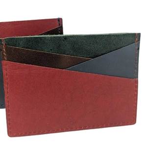Premium Quality Handmade Slim Vintage Leather Card Holder Wallet for Men Credit Card Case Wholesale India at wholesale price - Product Image 5