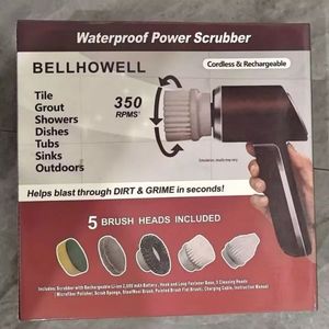 Handheld Cordless Rechargeable Spinning Power Scrubber TV-Featured Cordless Cleaning Equipment - Product Image 1