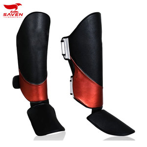 Wholesale Elastic Shin Instep Guard for Martial Arts Padded Shin in <b>Step</b> Karate <b>Protector</b> Made of Durable Rubber PU Material - Product Image 5