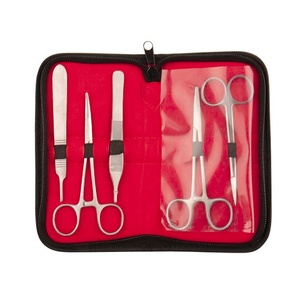Conjunto de anatomía médica básica Instrumentos quirúrgicos de calidad para disección veterinaria Punto dental de lujo empaquetado en una caja - Product Image 3