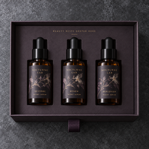 กล่องบรรจุภัณฑ์แบบลิ้นชักสำหรับคอลเลคชั่นเซรั่มกลางคืน NOCTURNE รุ่นพิเศษ - Product Image 2
