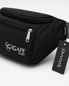Sac banane unisexe en nylon GAPE SPORTS avec fermeture éclair, noir, pour usage quotidien, différents styles, vente chaude, prix de gros - Product Image 6