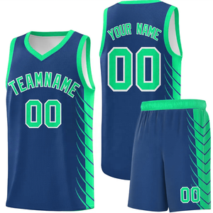 Uniforme de Baloncesto Transpirable con Tejido de Malla Personalizado, Servicio OEM para Equipos con Logotipo y Números, Conjunto de Camiseta y Pantalones Cortos - Product Image 3