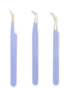 Pinzas Profesionales de Acero Inoxidable para Pestañas – Herramienta de Precisión para Extensiones de Pestañas y Salones de Belleza - Product Image 3