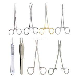 Kit de Cirugía de Esterilización, 8 Piezas, Kit Quirúrgico Veterinario Básico, Juego de Instrumentos de Esterilización Manual de Acero Inoxidable, CE ISO - Product Image 4