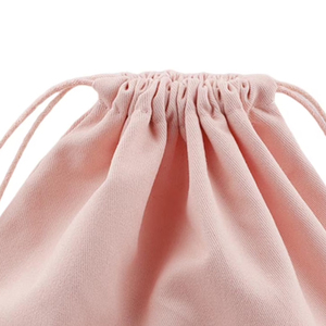 Sac à chaussures en toile de coton réutilisable, durable et écologique, avec cordon de serrage, production personnalisée pour la vente au détail de mode et usage utilitaire - Product Image 3