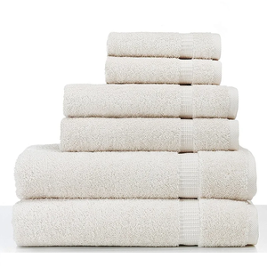Serviettes de bain en coton biologique, écologiques, antimicrobiennes, hypoallergéniques, de haute qualité, en tissu éponge de luxe, personnalisables, vente en gros d'usine - Product Image 6