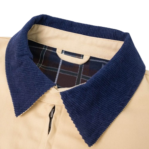 Men's Vintage <b>Washed</b> Heavy Duty Twill Cotton Work Jacket Custom Designer Zip-Up Plus Size Canvas Jacket - Product Image 3
