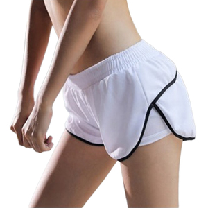 Shorts de sport taille haute pour femmes, séchage rapide, respirants, anti-transparence, double couche, prix de gros - Product Image 3