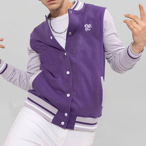 Premium Quality Men Varsity Winter Jacket Made With Durable Fabric Smooth Texture And Trendy Look Ideal For Streetwear - Product Image 4