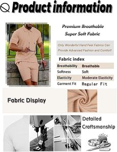 Conjunto de Camiseta y Pantalones Cortos de Verano para Hombre TRUPEXA, Ecológico, de Secado Rápido, Transpirable y Reversible - Servicio OEM, Tallas Grandes Disponibles - Product Image 4