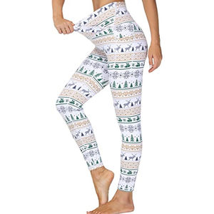 Leggings Deportivos para Mujer, Talla Adulto, Alta Calidad, Spandex/Poliéster, Transpirables, Cintura Alta, Largo hasta la Rodilla, Elegantes, para Gimnasio, Más Vendidos - Product Image 4