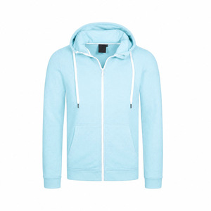 Sudadera con capucha de algodón para hombre, ecológica, ligera, de secado rápido, con ojales, nuevo estilo, venta al por mayor de fábrica, personalizada - Product Image 4