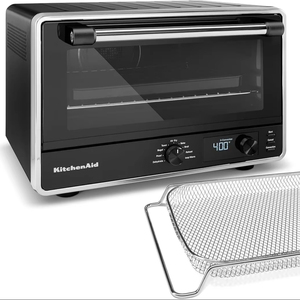 Four à air numérique de comptoir, KCO124BM, noir mat - Product Image 1
