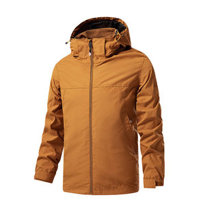 Veste bomber décontractée fine pour homme, qualité OEM supérieure, vente en gros, nouvelle conception, veste de randonnée, logo personnalisé, collection automne-printemps - Product Image 2