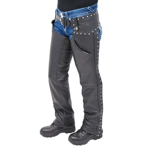 Horse <b>Riding</b> High Quality Cowhide Leather Men Full <b>Chaps</b> / Top Quality Best Price Factory Direct Sale Horse <b>Riding</b> Leather <b>Chaps</b> - Product Image 1