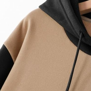 Sudadera con Capucha Unisex de Color Block con Bolsillo Tipo Canguro - Product Image 6