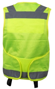 Logo personnalisé gilet tactique de haute qualité veste de sécurité haute visibilité plusieurs poches de rangement pour vêtements de sécurité réfléchissants médicaux - Product Image 2