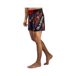 Pantalones cortos Mma transpirables con estampado de sublimación de diseño personalizables para entrenamiento de artes marciales personalizados más vendidos a precios muy baratos - Product Image 6