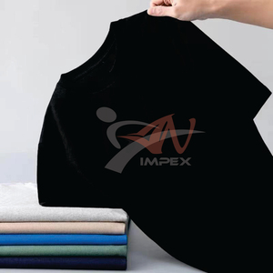 Conception de logo personnalisée OEM pour hommes et femmes, t-shirt à manches courtes classique et polyvalent, couleur unie, été - Product Image 4