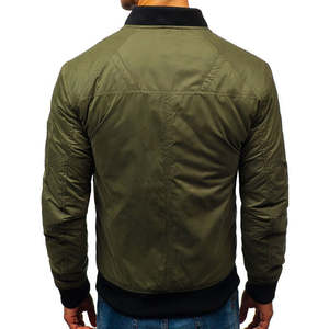 Chaqueta Bomber de Invierno Casual para Hombre, Estilo Nuevo, con Logotipo Frontal, Tejido de Forro Polar, Secado Rápido y Transpirable, Diseño de Alta Calidad - Product Image 3
