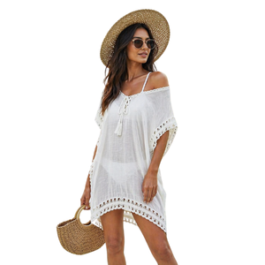 Robe de plage tendance et élégante pour femme, parfaite pour l'été, idéale pour la vente en gros – Cache-maillot de bain brillant pour la plage - Product Image 3