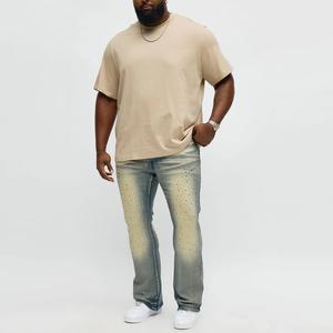 Nouvel arrivage T-shirt homme 100% coton, style décontracté urbain, coupe classique, manches courtes, motif uni, design Run, taille XL, fabriqué au Bangladesh - Product Image 5