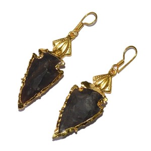 Boucles d'oreilles en améthyste Fleur de Vie faites à la main, gravées au laser, taille personnalisée, bijoux fantaisie, best-seller pour Halloween à prix de gros - Product Image 3